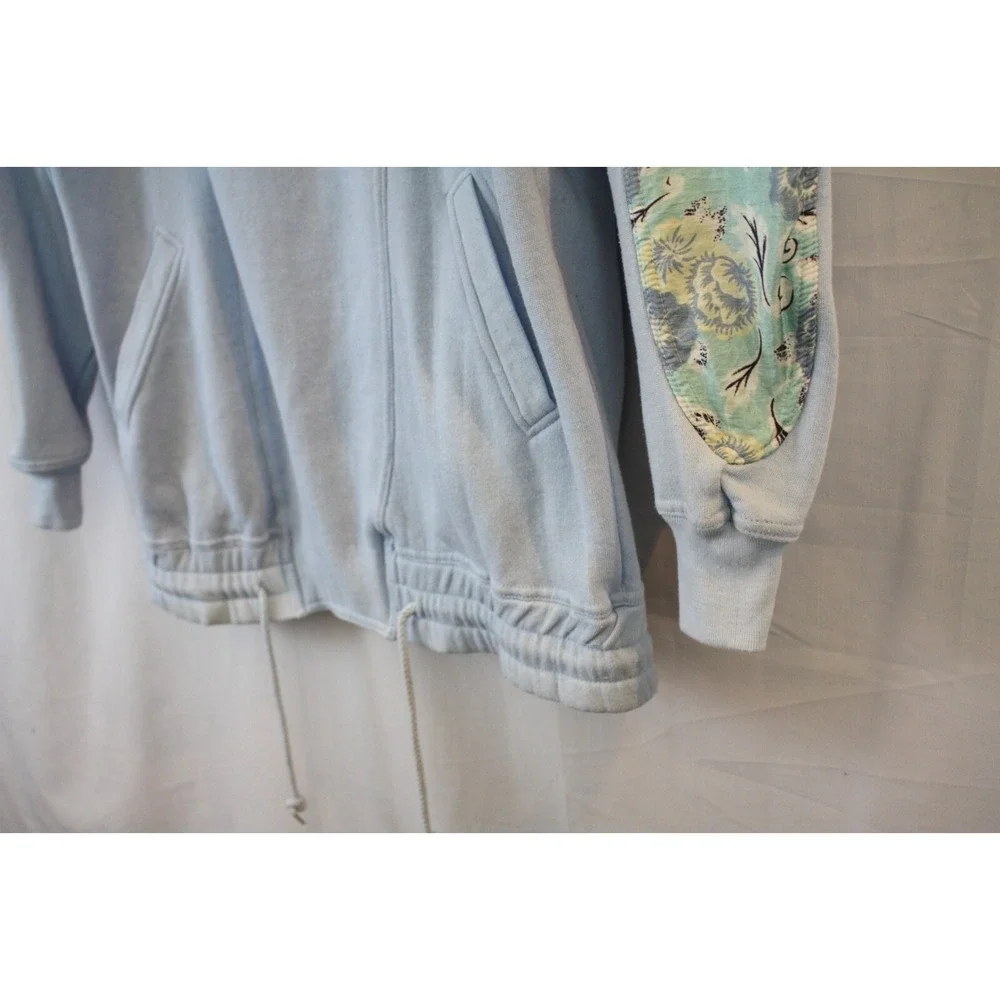 Chinawear by Morsly Sweater Womens Medium Vintage Pullover Blue Grandmacore
